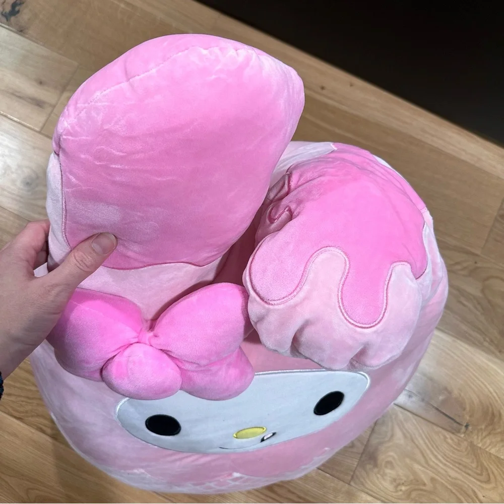 26" Jumbo Squishmallow Sanrio Hello Kitty My Melody Ice Cream XL Plush — Display - Picture 4 of 4